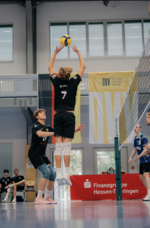 Schöne Ballwechsel trotz zu starker Gegner