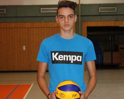 Neu im Volleyball-Internat Frankfurt: Noah Wolf
